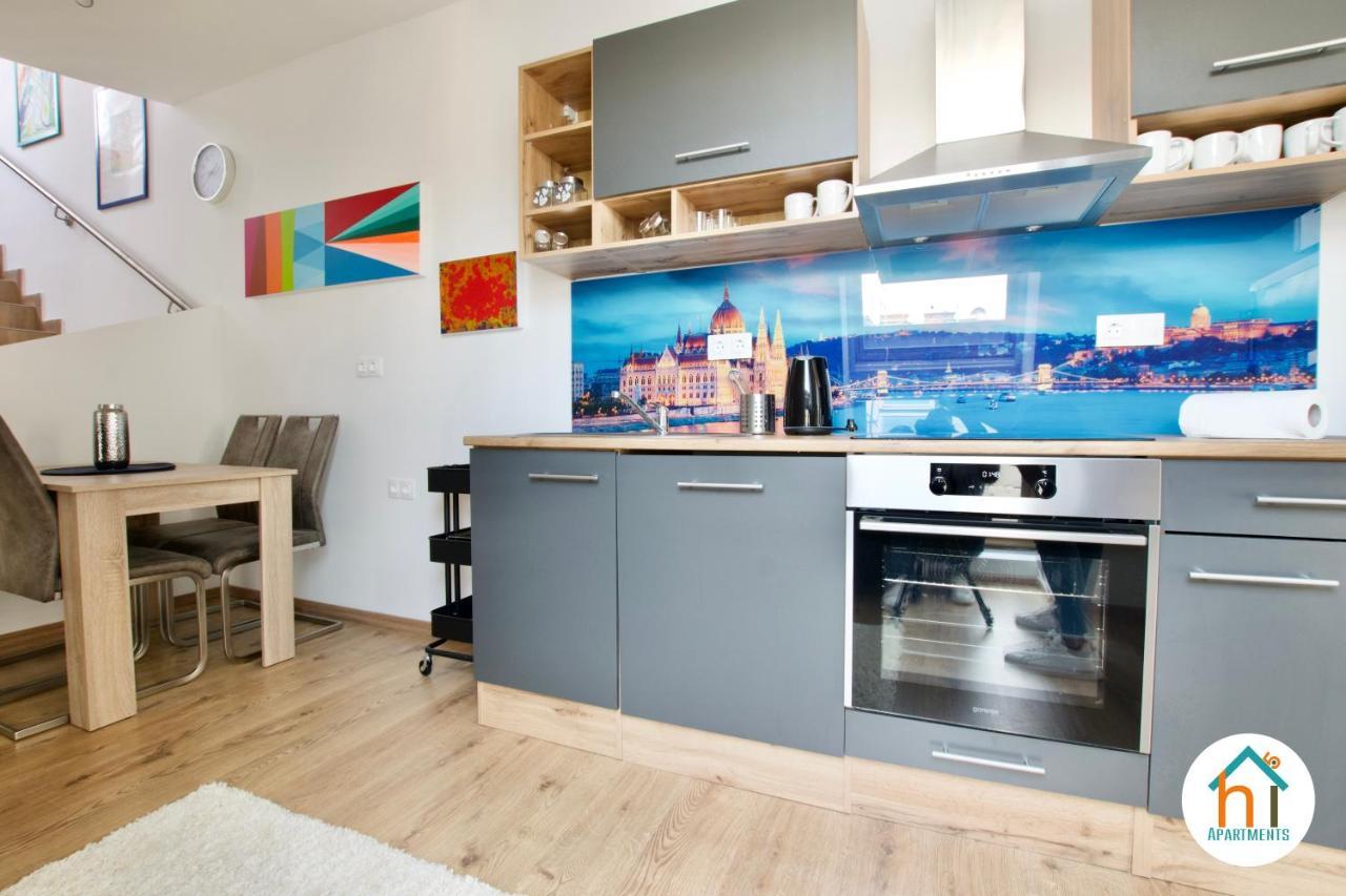 Premium Apartment By Hi5 - Penthouse Studio + Rooftop Budapeszt Zewnętrze zdjęcie