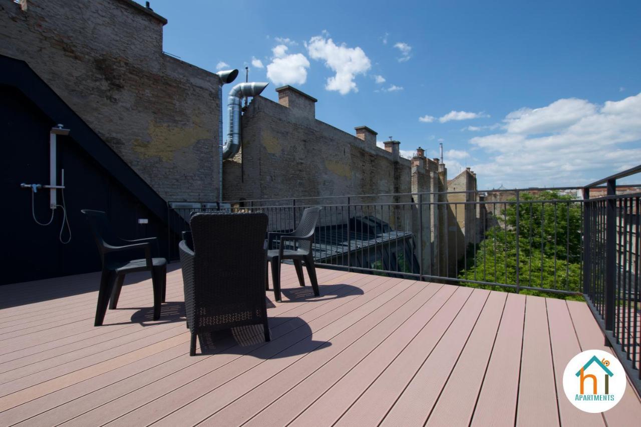 Premium Apartment By Hi5 - Penthouse Studio + Rooftop Budapeszt Zewnętrze zdjęcie